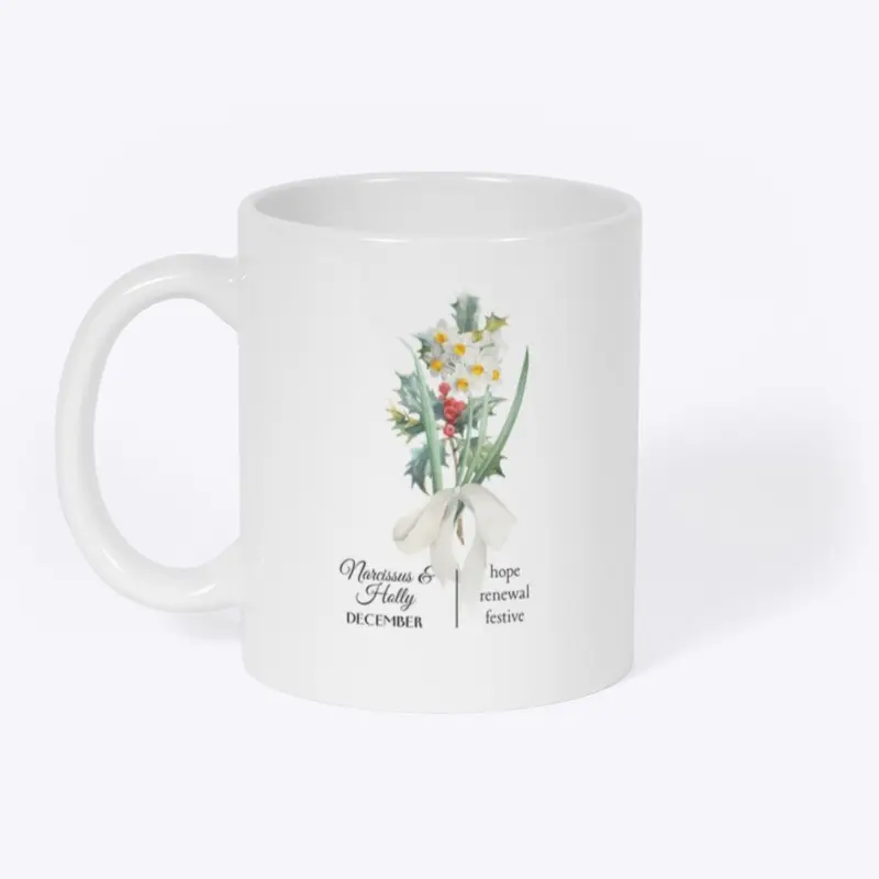 Birth Month Flower Mug